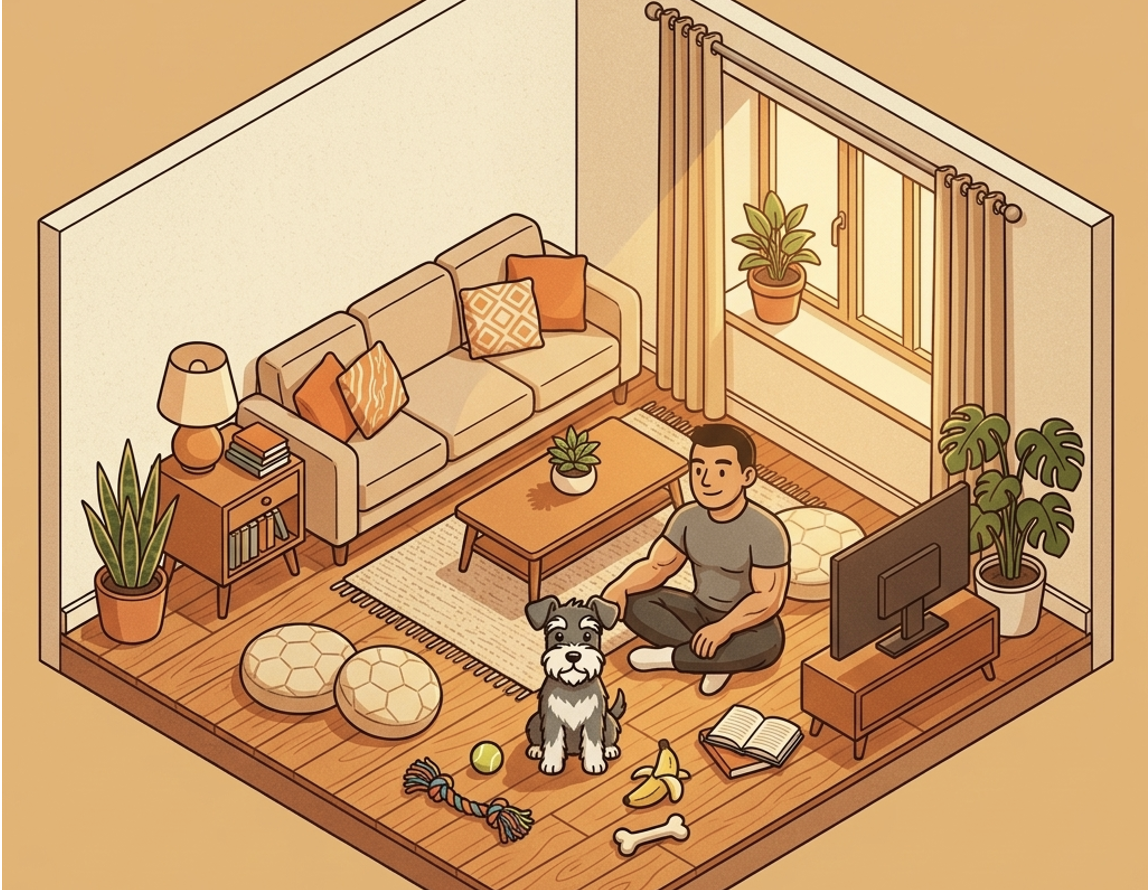 愛犬との暮らし